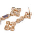 18kt rose gold Venetian Princess diamond earrings